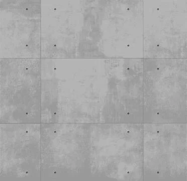 Seamless vector texture of concrete wall gray Stock Illustration