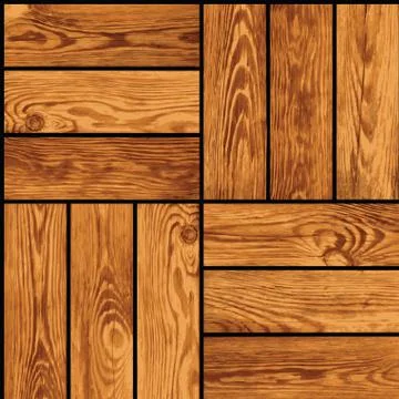 Seamless vector texture - parquet Stock Illustration