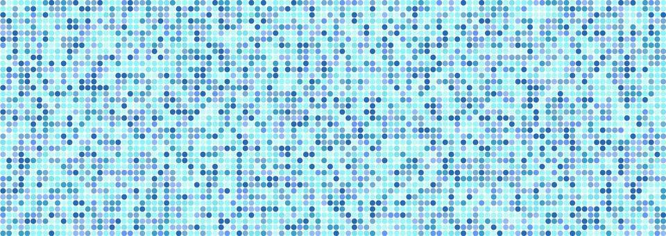 Seamless vector tile texture in aqua, light blue, and navy hues. Designed in 8 Stock Illustration