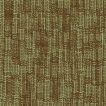Seamless vector unisex abstract pattern with brown dots on green background. 스톡 일러스트