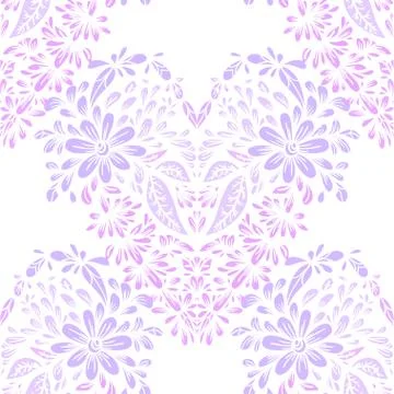 Seamless vector vintage pattern Illustrazione stock