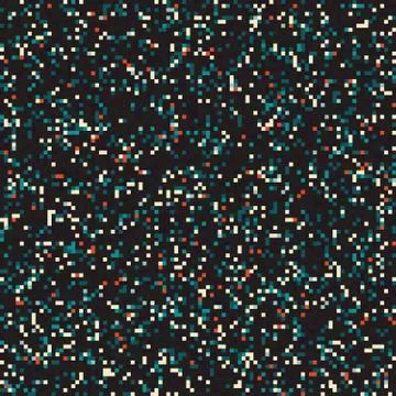 Seamless vector white noise pattern Stock Illustration