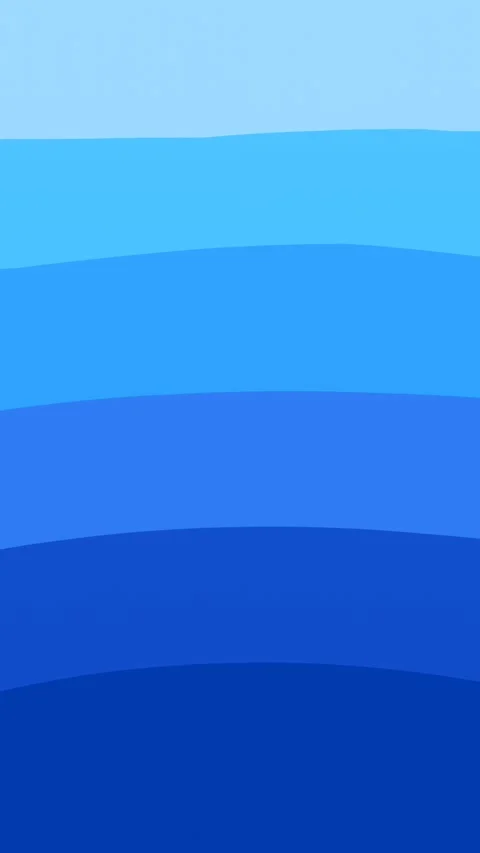 Seamless Vertical Animation of Abstract Blue Wave Layers and Ocean Depths Vídeo Stock 344094035