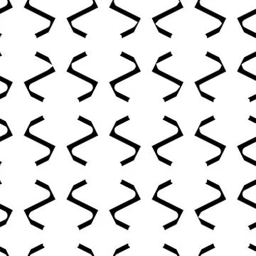 Seamless Vertical Lines Texture Pattern. Black And White Vector. イラスト素材