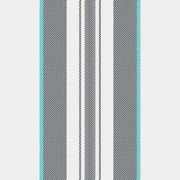 This seamless vertical pattern features elegant geometric stripes and checker Stock Illustration