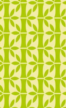 Seamless vertical pattern, realistic bamboo stems - Vector Stock Illustration