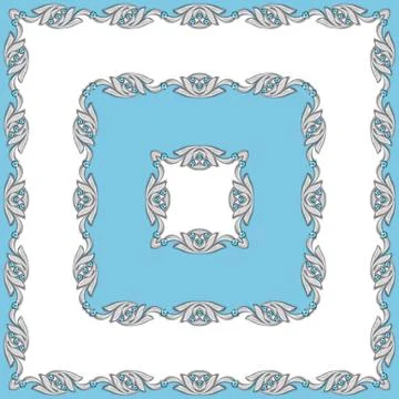 Seamless vertical pattern with silver jewelry Stockillustratie