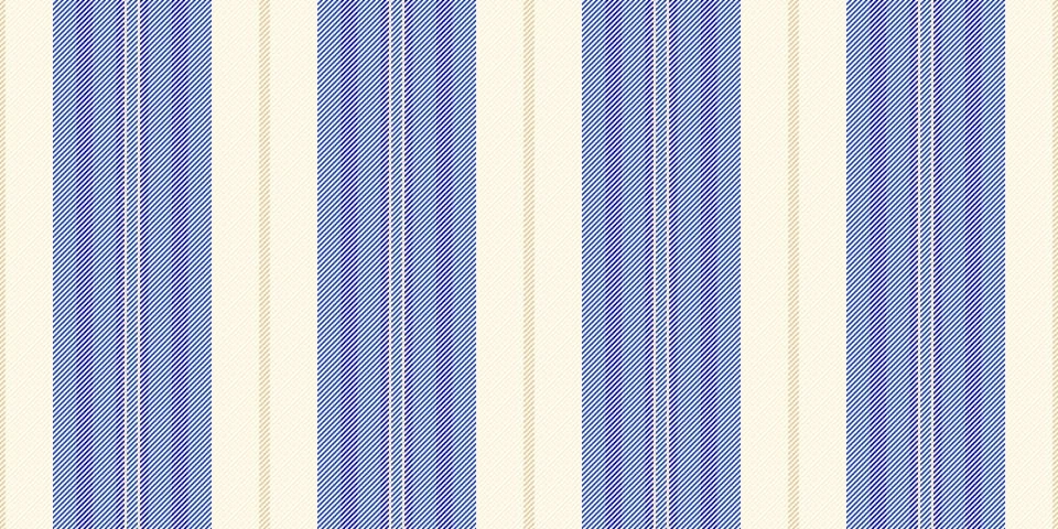 Seamless vertical stripe pattern in navy blue and beige. This classic fabric  Stock Illustration