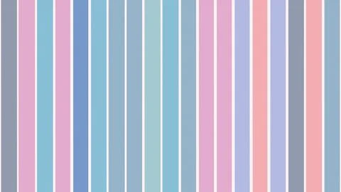 A seamless vertical stripe pattern in soft pink, blue, and gray creates a p.. Stock Illustration