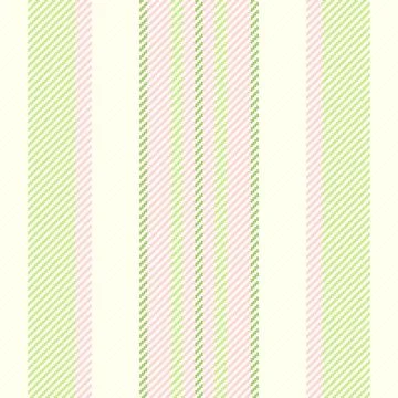 Seamless vertical stripe pattern with soft pastel pink and green colors. This Stock Illustration