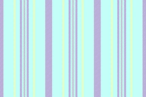 A seamless vertical stripe pattern in soothing pastel blue, lavender, and yel Stock Illustration