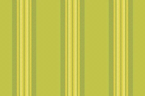 A seamless vertical stripe pattern in vibrant olive and yellow hues, featurin Stock Illustration