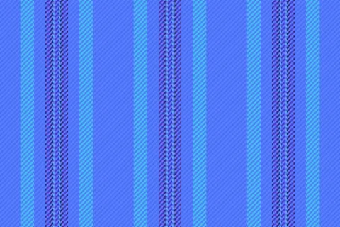 A seamless vertical stripe pattern in vibrant blue shades creates a sense of  Stock Illustration