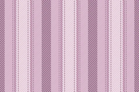 Seamless vertical striped fabric pattern in soft pastel purple, evokes a calm Stock Illustration