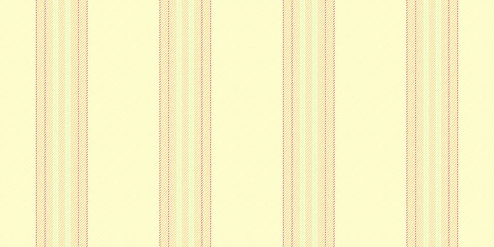 Seamless vertical striped pattern in soft pastel yellow and coral tones. This イラスト素材