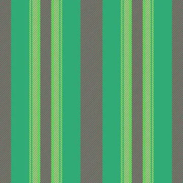 Seamless vertical striped pattern. Textile background in green and gray. Pe.. Stock Illustration