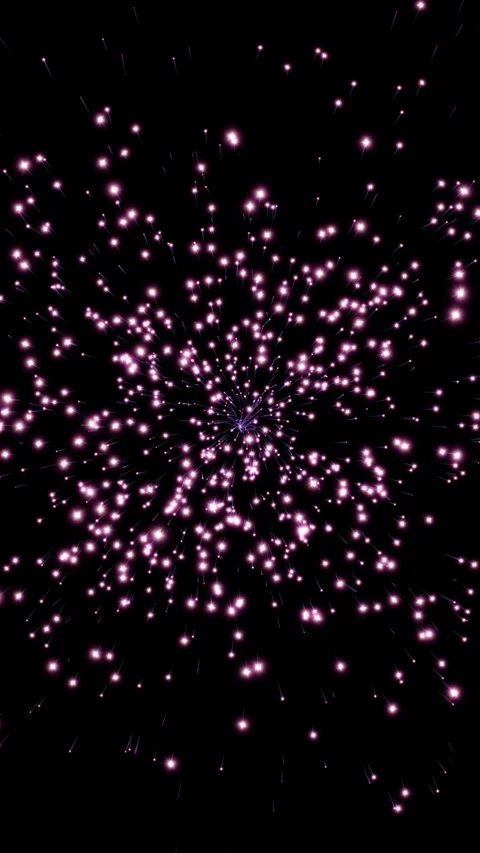 Seamless vertical video animated background of moving particles Vidéo 313801894