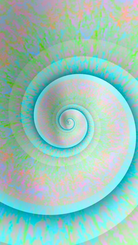 Seamless vertical video of a rainbow gradient texture illustration pattern Vidéo 339800330