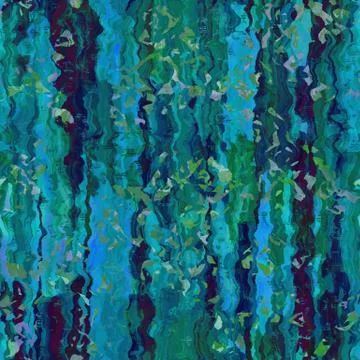 Seamless vibrant painted texture. Bold brush stroke paint glitch background Stock Illustration