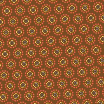 Seamless Vibrant Rainbow Floral Pattern Background for Creative Design, Bra.. Illustrazione stock