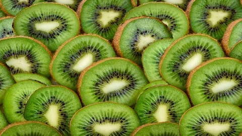 Seamless video - background from kiwi Stock Footage 122666610