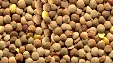 Seamless video - background from nuts Stock Footage 122666637