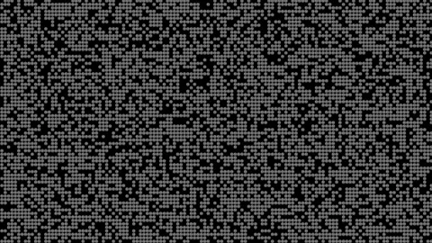 Seamless video - digital background of moving balls Stock Footage 148379430