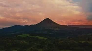Seamless Video Loop / Cinemagraph Time-Lapse Of The Impressive Arenal Stock Footage