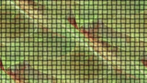 Seamless video - moving background of colored interlacing ribbons Stock Footage 123355619