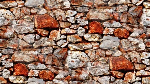 Seamless video - Stone wall Stock Footage 118742204
