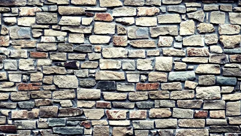 Seamless video - stone wall Stock Footage 148379146