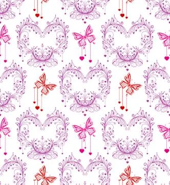 Seamless vintage background Stock Illustration
