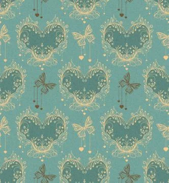 Seamless vintage background Stock Illustration