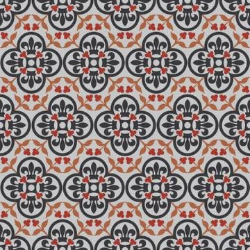 Seamless Vintage Background. Stock Illustration