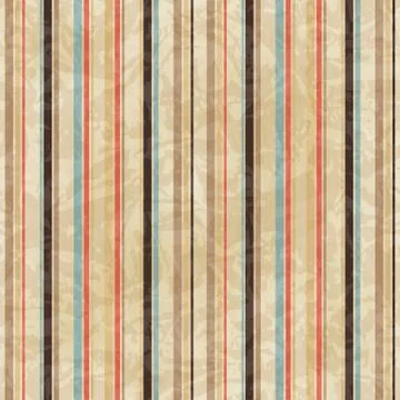 Seamless vintage lines pattern on paper texture 스톡 일러스트