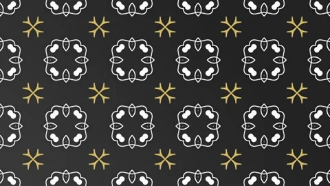 Seamless vintage mosaic pattern background Stock Footage 133565192