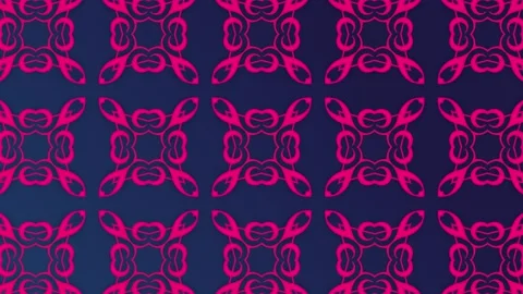 Seamless vintage mosaic pattern background Stock Footage 133565256