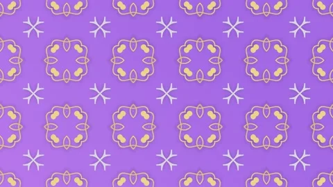 Seamless vintage mosaic pattern background Stock Footage 133565320