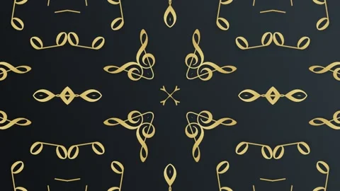 Seamless vintage mosaic pattern background Stock Footage 133565692