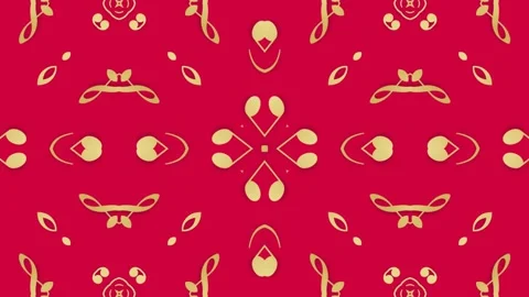 Seamless vintage mosaic pattern background Stock Footage 133565722