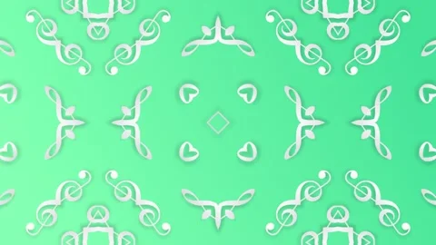 Seamless vintage mosaic pattern background Stock Footage 133565930