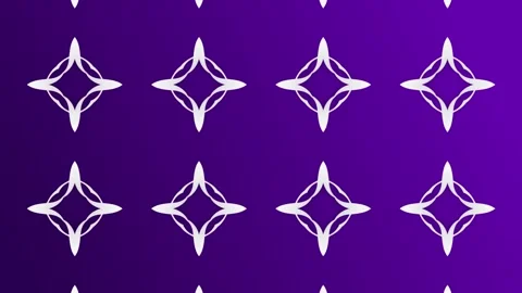 Seamless vintage mosaic pattern background Stock Footage 133566020