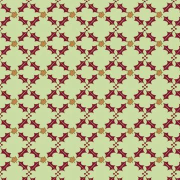 Seamless vintage pattern background Stock Illustration