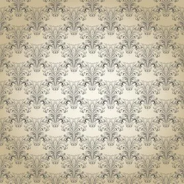 Seamless vintage pattern. Eps 10 Illustrazione stock