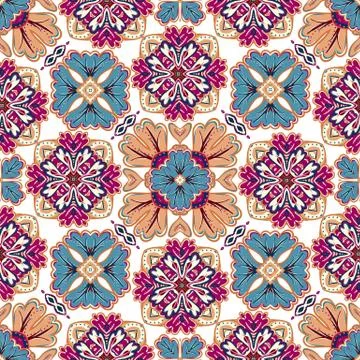 Seamless Vintage pattern Stock Illustration