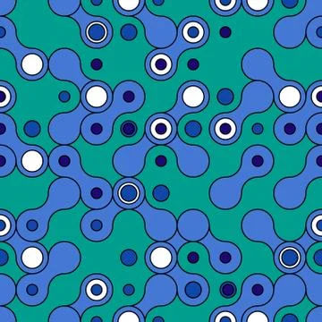 Seamless vintage pattern - vector texture Illustrazione stock