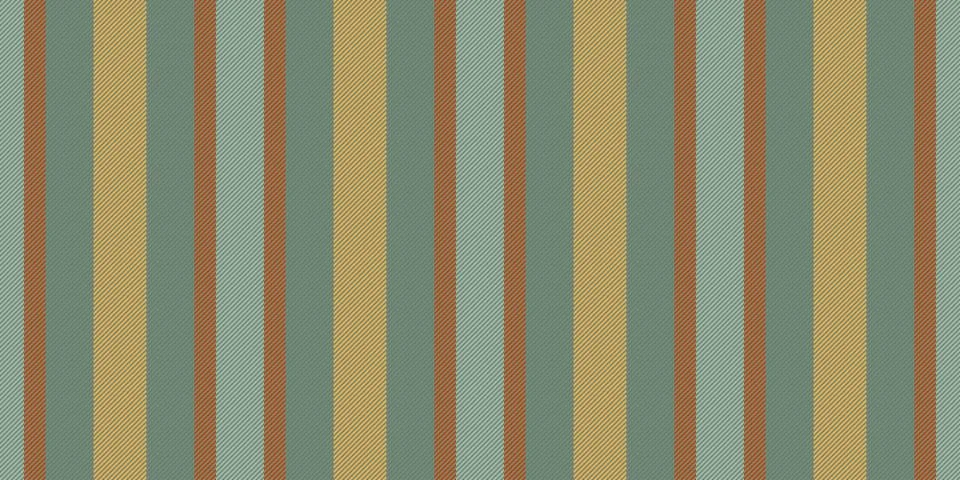 A seamless vintage striped pattern featuring vertical lines in muted sage gre Stock Illustration
