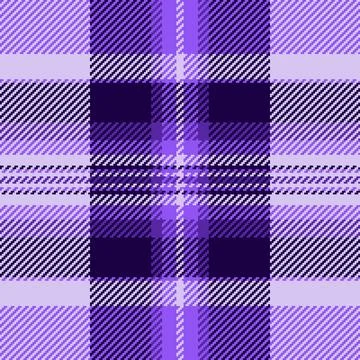 Seamless violet plaid pattern. Ideal for textile design, wrapping paper, or b Stock Illustration