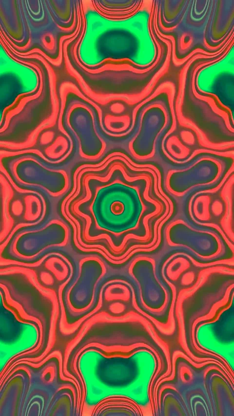 Seamless vj loop of colorful abstract tunnel video screensaver psychedelic .. Stock Footage 321571800