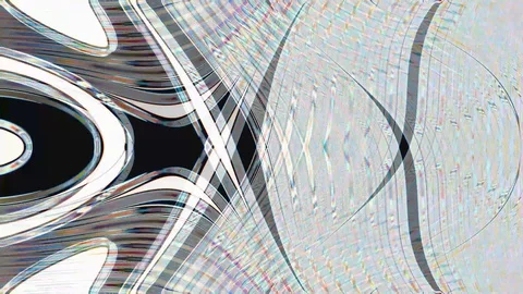 Seamless VJ Loop Mesmerizing Anisotropic Diffraction Motion Background Graphi Stockbeeldmateriaal 127668254